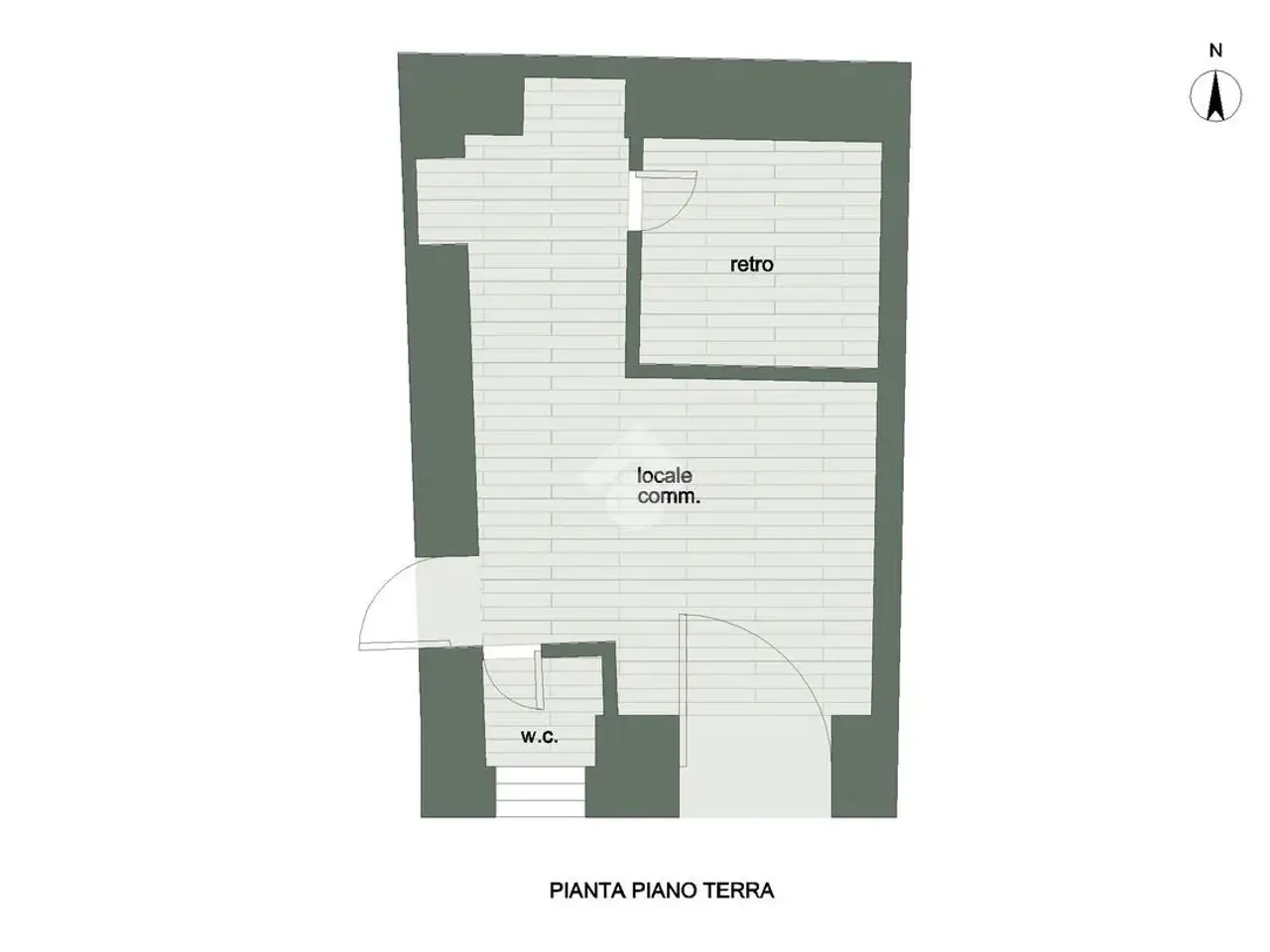 Negozio in Corso De Michetti 48, Teramo, {3} - Planimetria 1