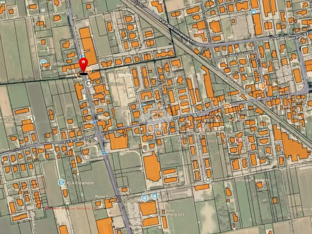 Negozio in Via San Seno 10, Cassola, {3} - Planimetria 1