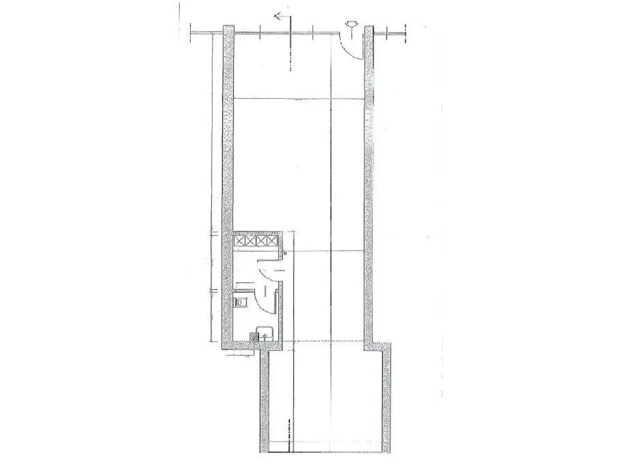 Ufficio in Piazza Dante Alighieri, Filago, {3} - Planimetria 1