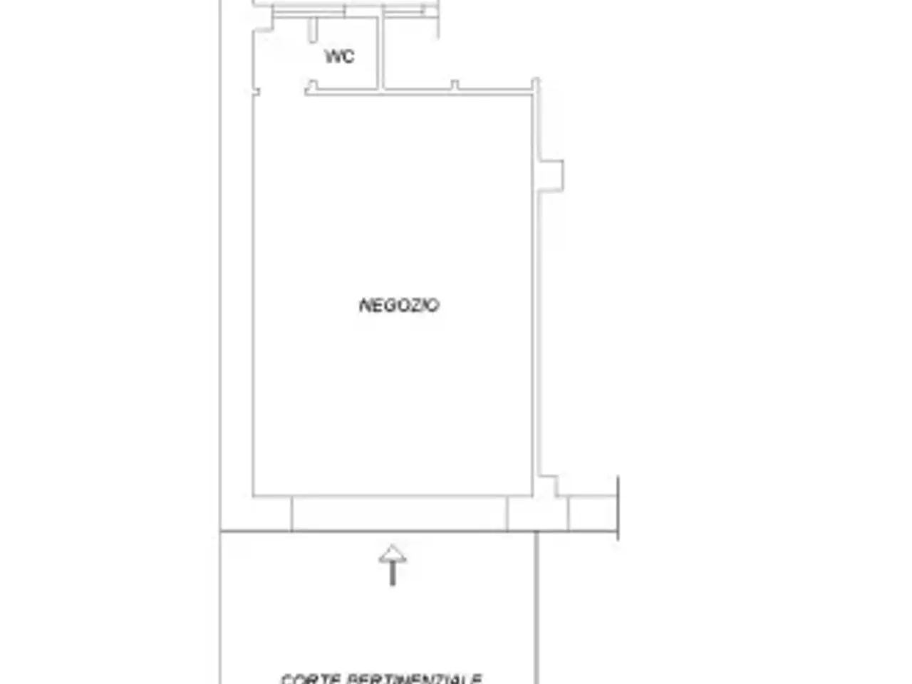 Negozio in Via Aurelia 562, Roma, {3} - Planimetria 1