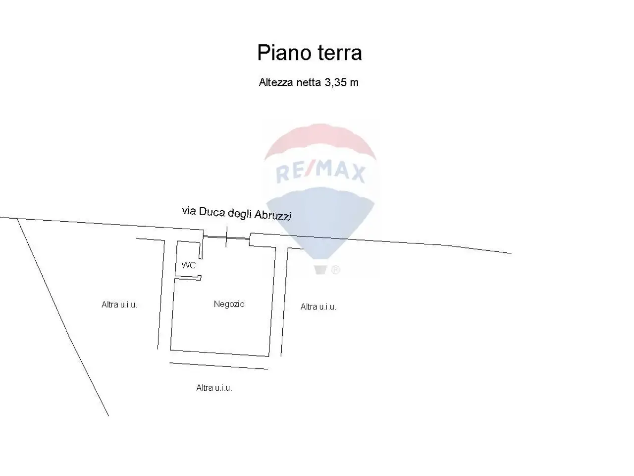 Negozio in Via Duca degli Abruzzi 54, San Marco Argentano, {3} - Planimetria 1