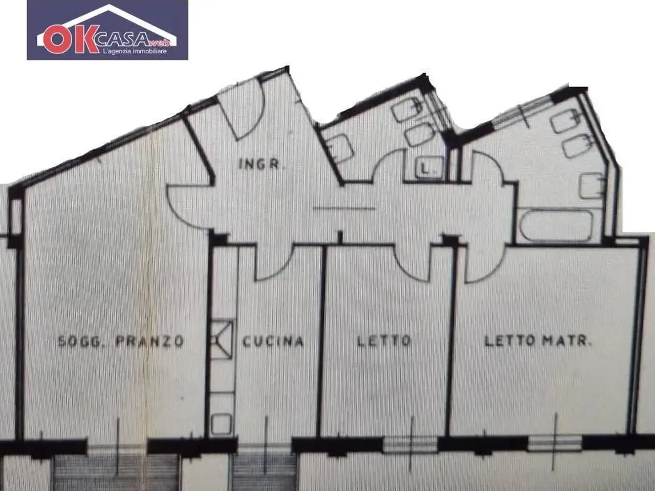 Quadrilocale in vendita, Via della Casa, Verona - Planimetria 1