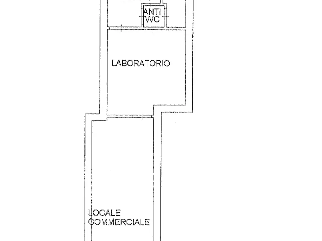 Esercizio commerciale in Via della Torre Clementina 52, Fiumicino, {3} - Planimetria 1