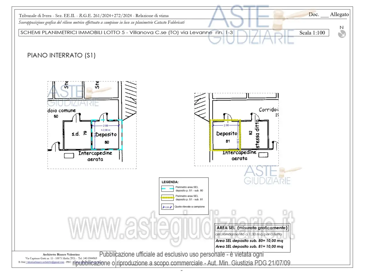 Deposito in Via Levanne, 1, 10070 Villanova Canavese To, Italia 1, Villanova Canavese, {3} - Planimetria 1