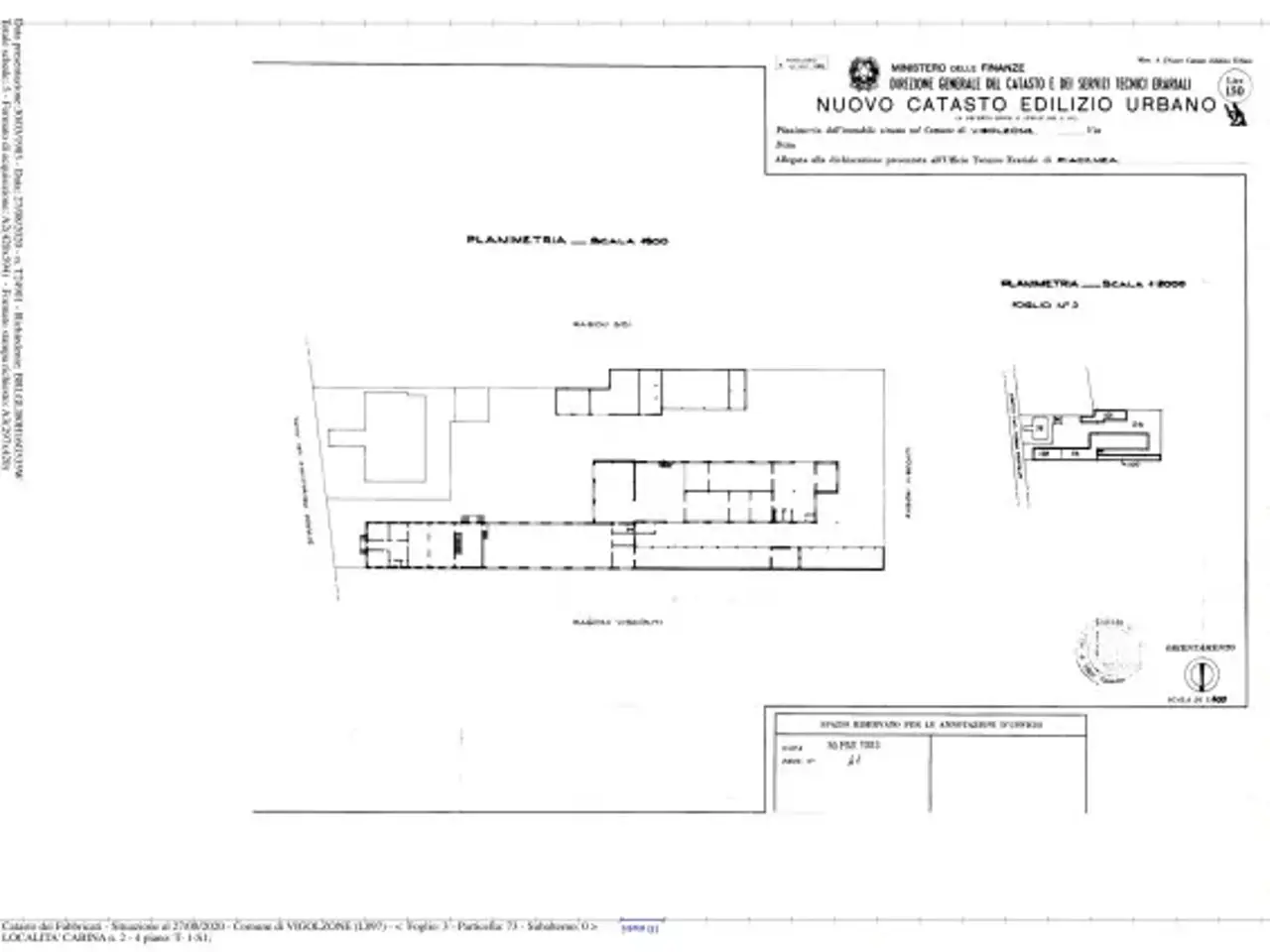 Capannone in Località Cabina 22, Vigolzone, {3} - Planimetria 1