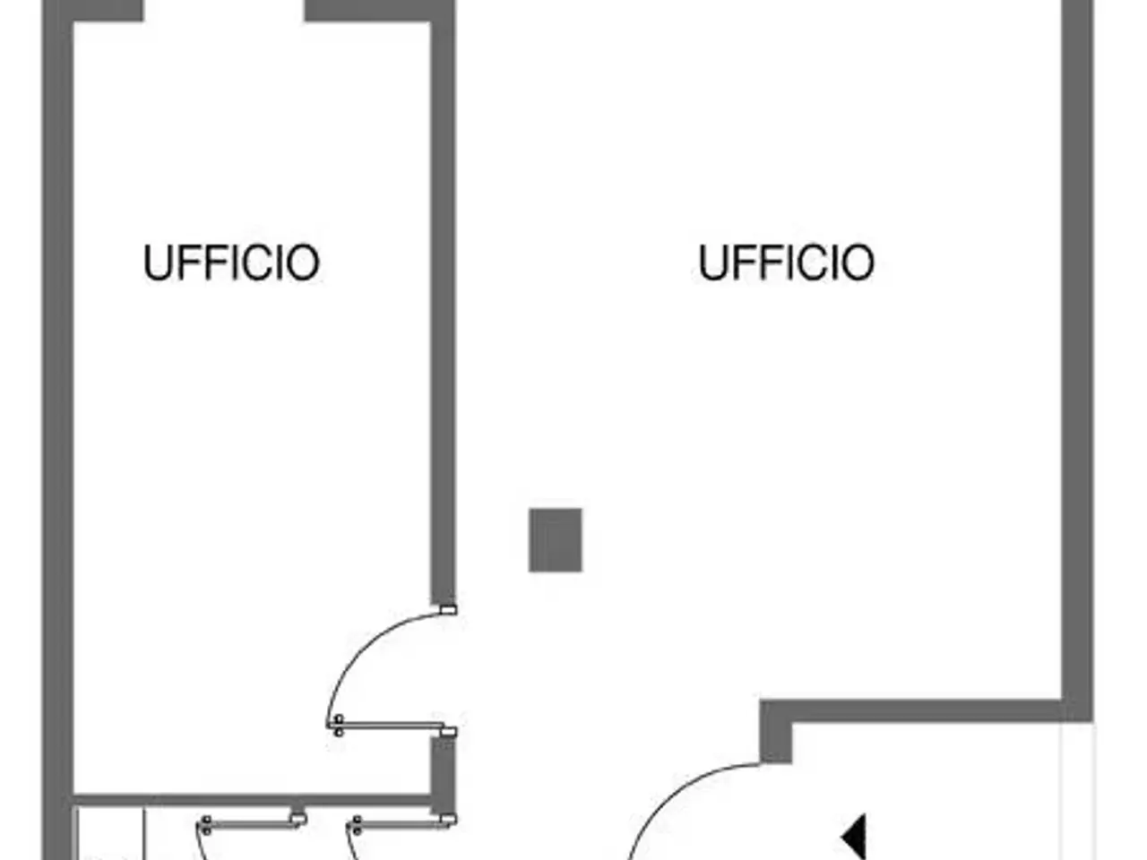 Ufficio in Via Gian Carlo Passeroni, Milano, {3} - Planimetria 1