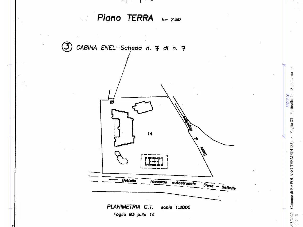 Negozio in Rapolano Terme, Rapolano Terme, {3} - Planimetria 1
