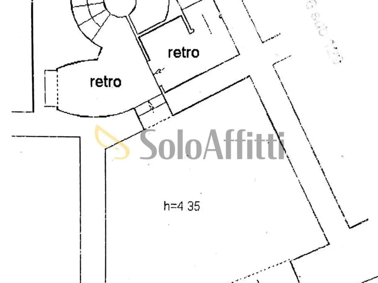 Negozio in Piazza Giovanni Bovio  10, Napoli, {3} - Planimetria 1
