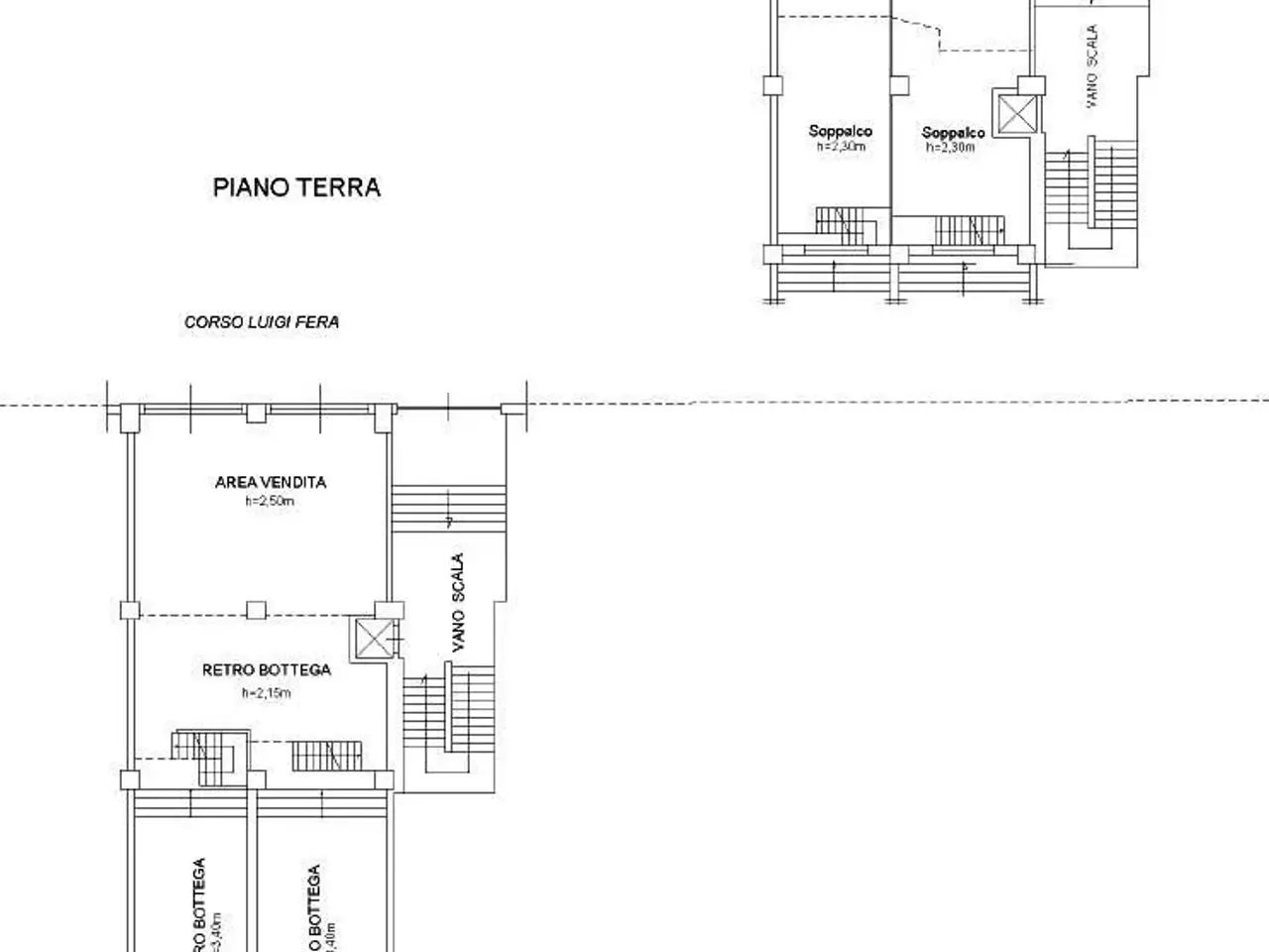 Negozio in Corso Luigi Fera, Cosenza, {3} - Planimetria 1