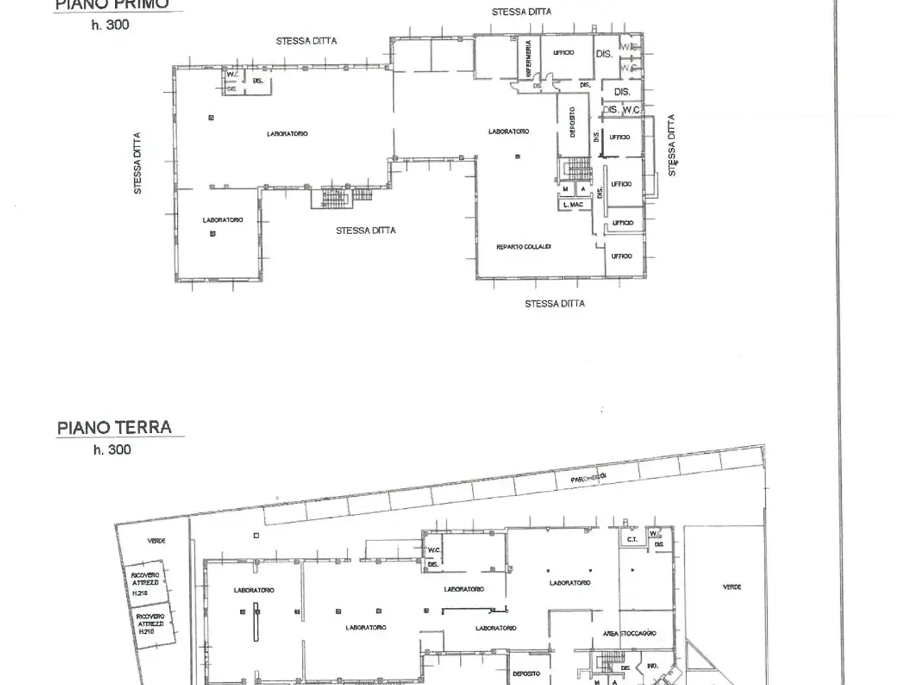 Capannone in Via Federico Confalonieri 25, Masate, {3} - Planimetria 1