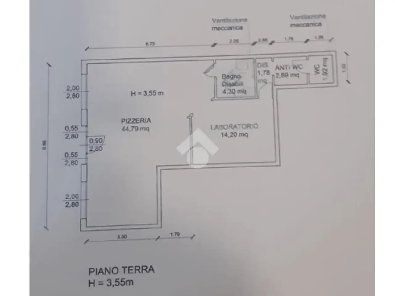 Negozio in , Argelato, {3} - Planimetria 1
