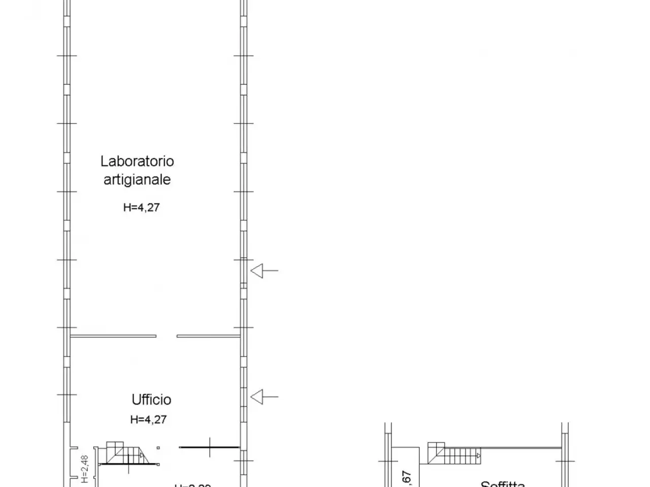 Capannone in Via Traversa Valdichiana Est, Torrita Di Siena, {3} - Planimetria 1