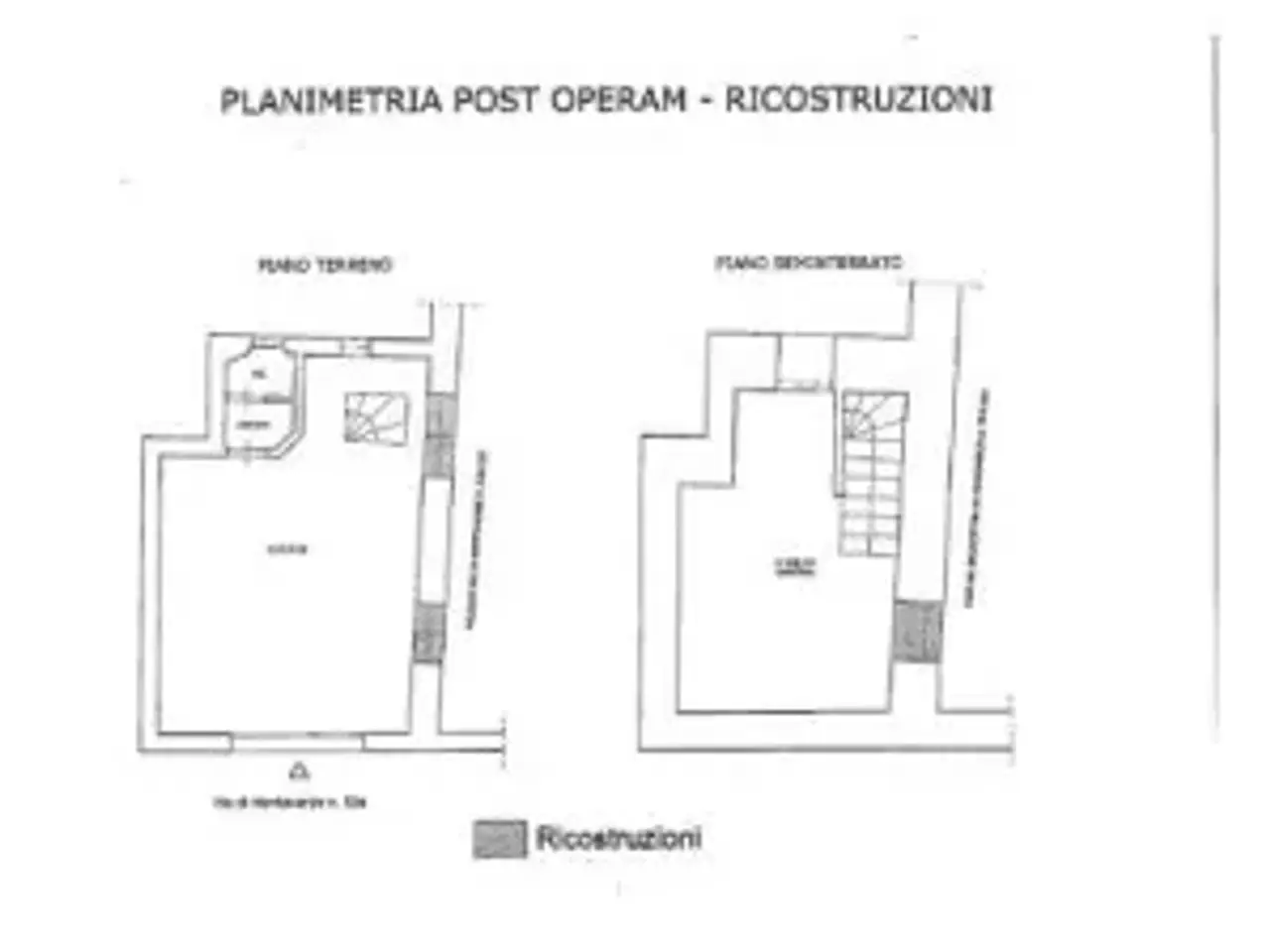 Negozio in Via di Monte Verde 53, Roma, {3} - Planimetria 1