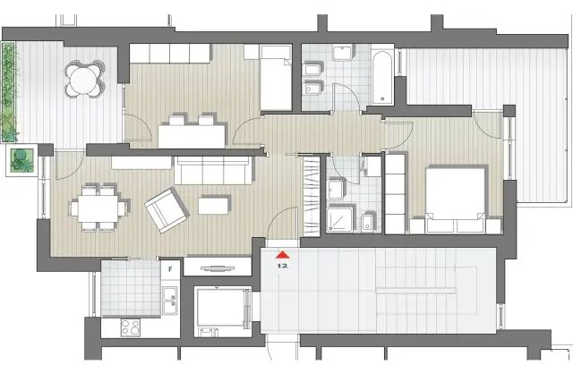 main planimetry real estate image