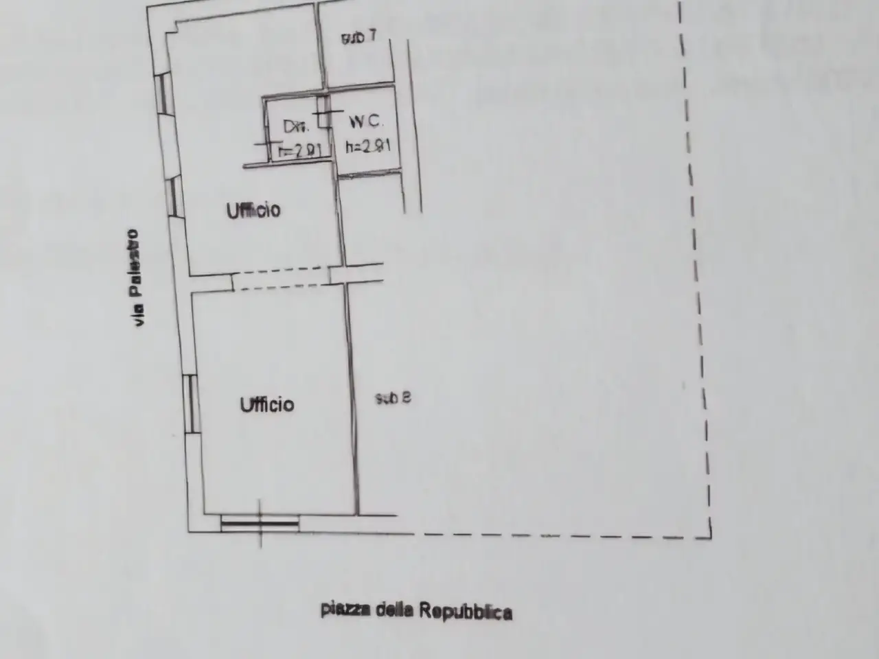 Ufficio in Collesalvetti, Collesalvetti, {3} - Planimetria 1