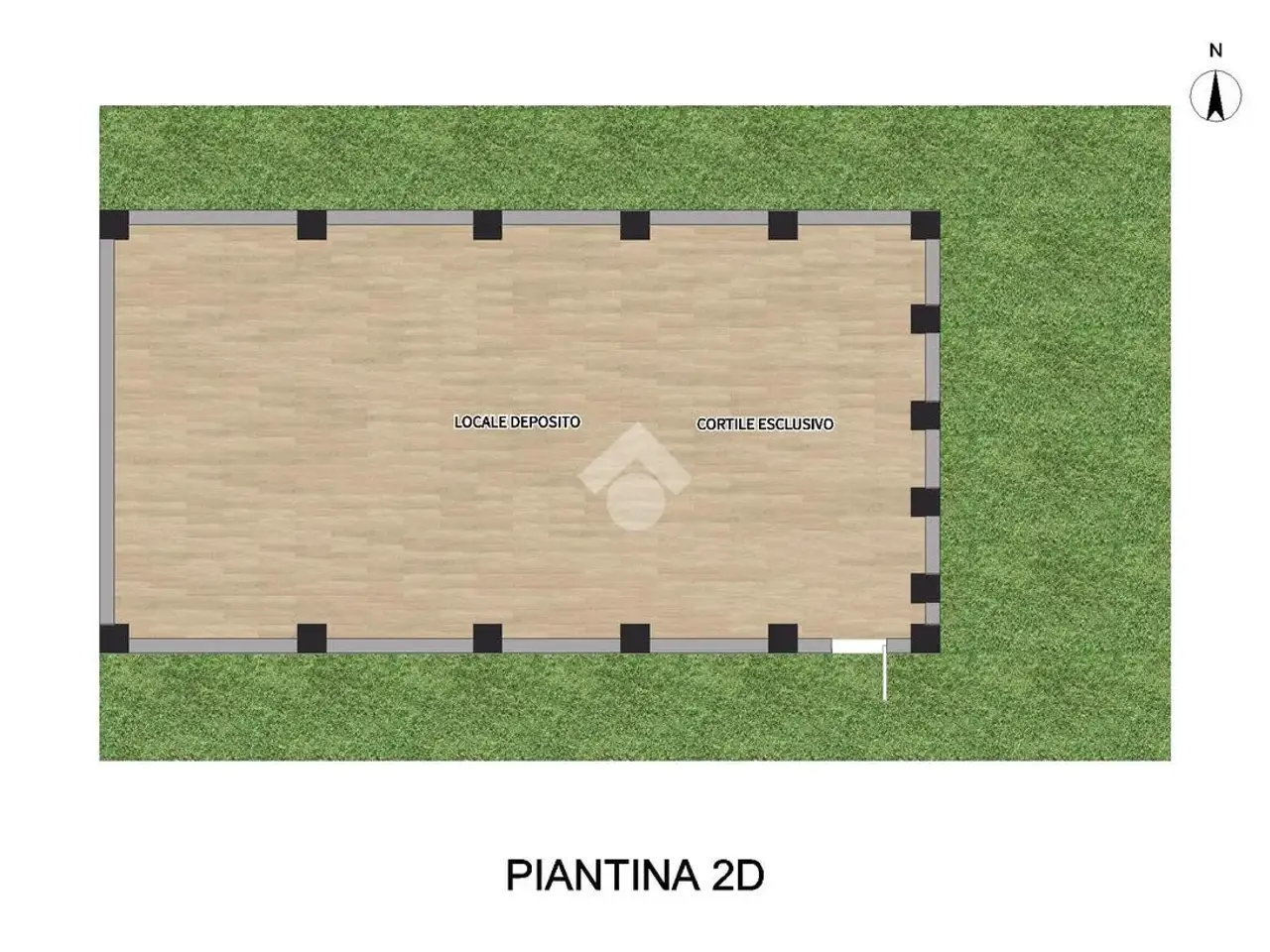 Capannone in Via Mazzini 163, Alfianello, {3} - Planimetria 1