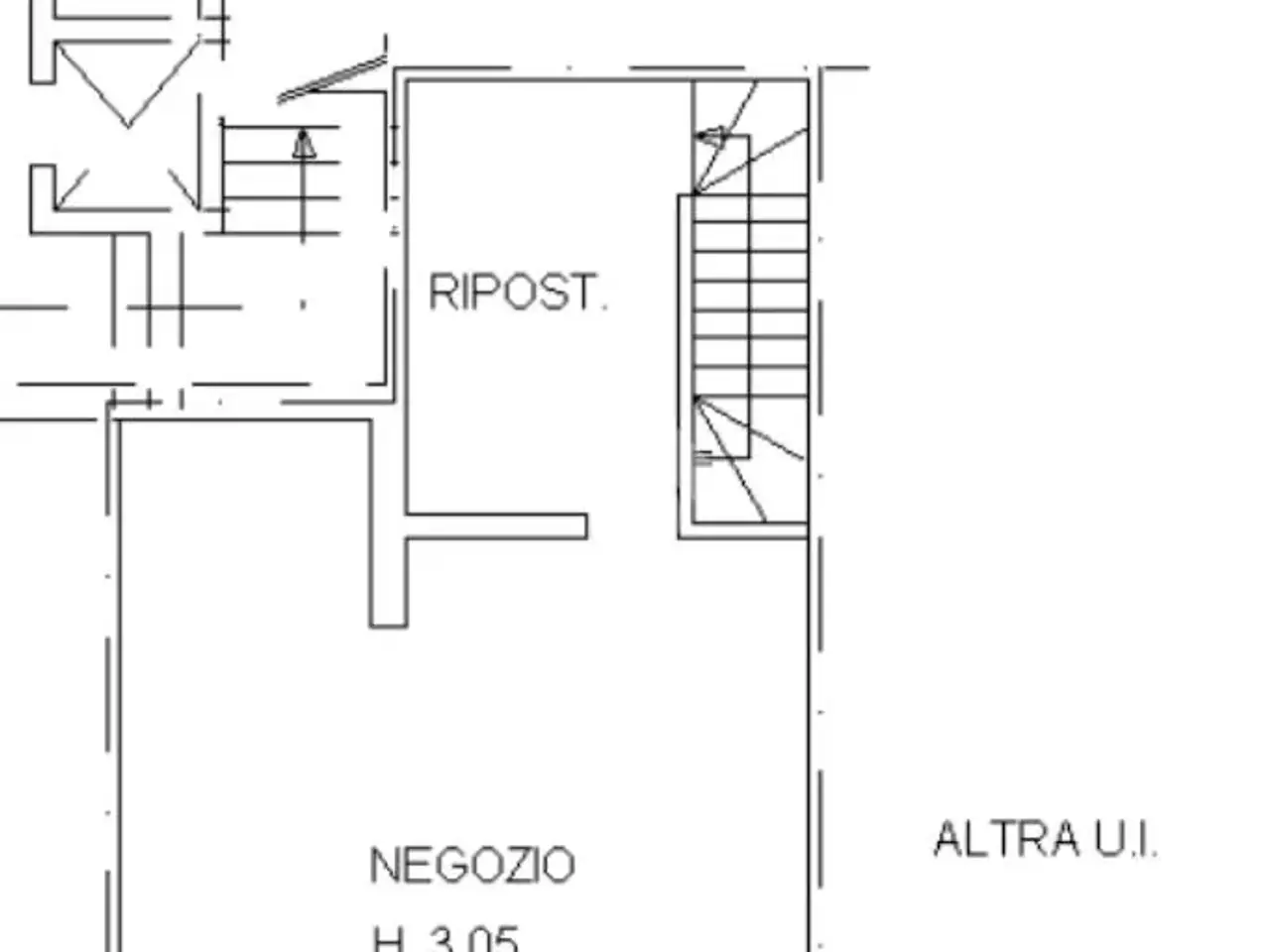 Negozio in Via San Daniele 51, Udine, {3} - Planimetria 1