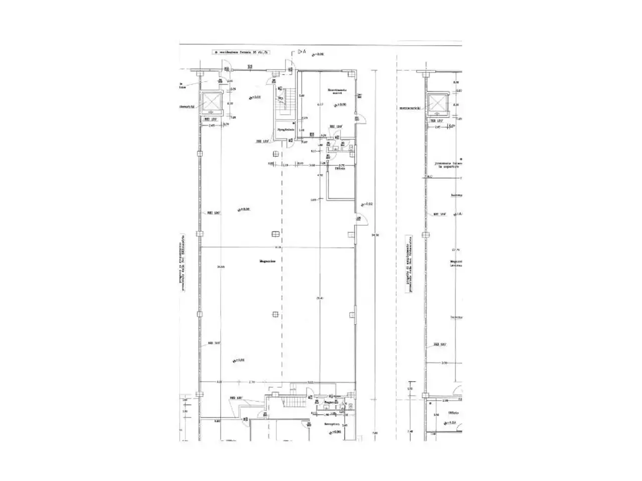 Capannone in Via Cavour 3, Robassomero, {3} - Planimetria 1