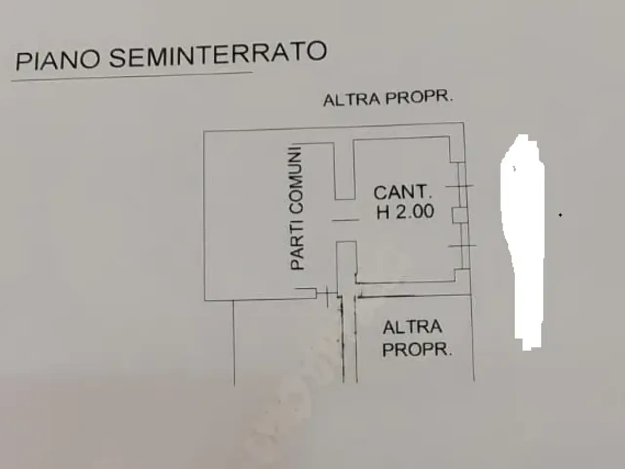 Negozio in Via Giuseppe Mazzini 13/a, Castel San Giovanni, {3} - Planimetria 1