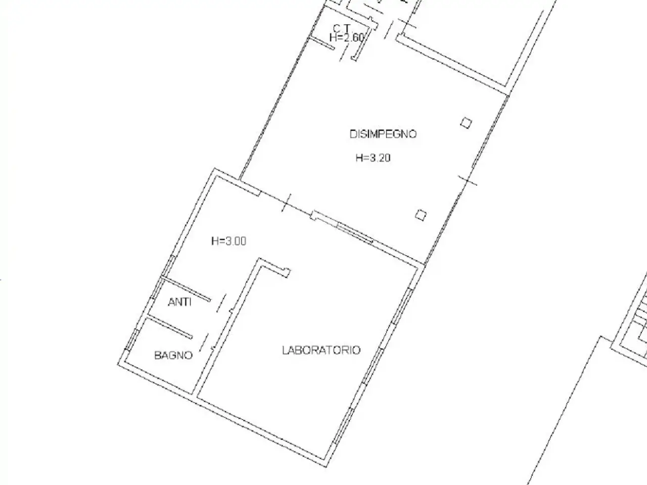 Laboratorio in Via Cavallotto 1, Rubano, {3} - Planimetria 1