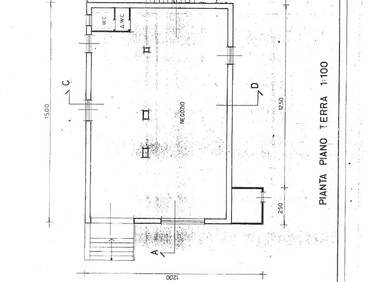 Negozio in Via Spoleto 24, Pomezia, {3} - Planimetria 1