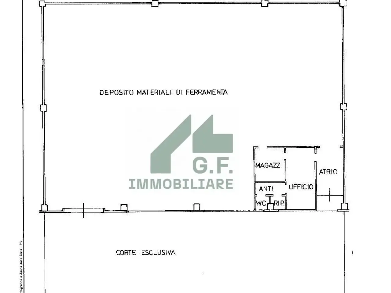 Capannone in Vicolo G. Verdi 55, Villorba, {3} - Planimetria 1