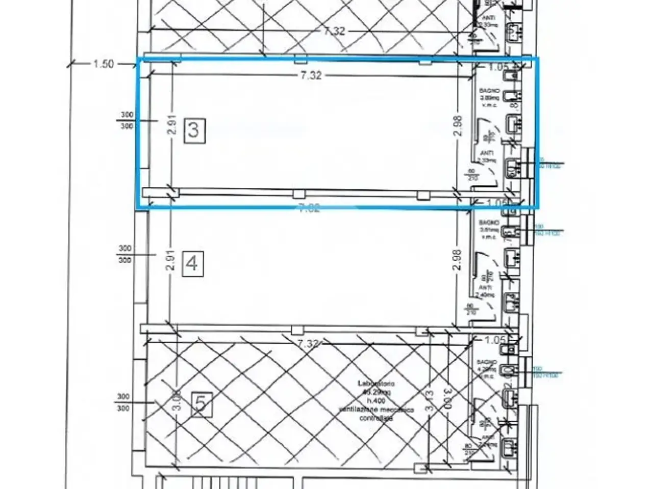 Capannone in Via Giuseppe Garibaldi 35, Rezzato, {3} - Planimetria 1