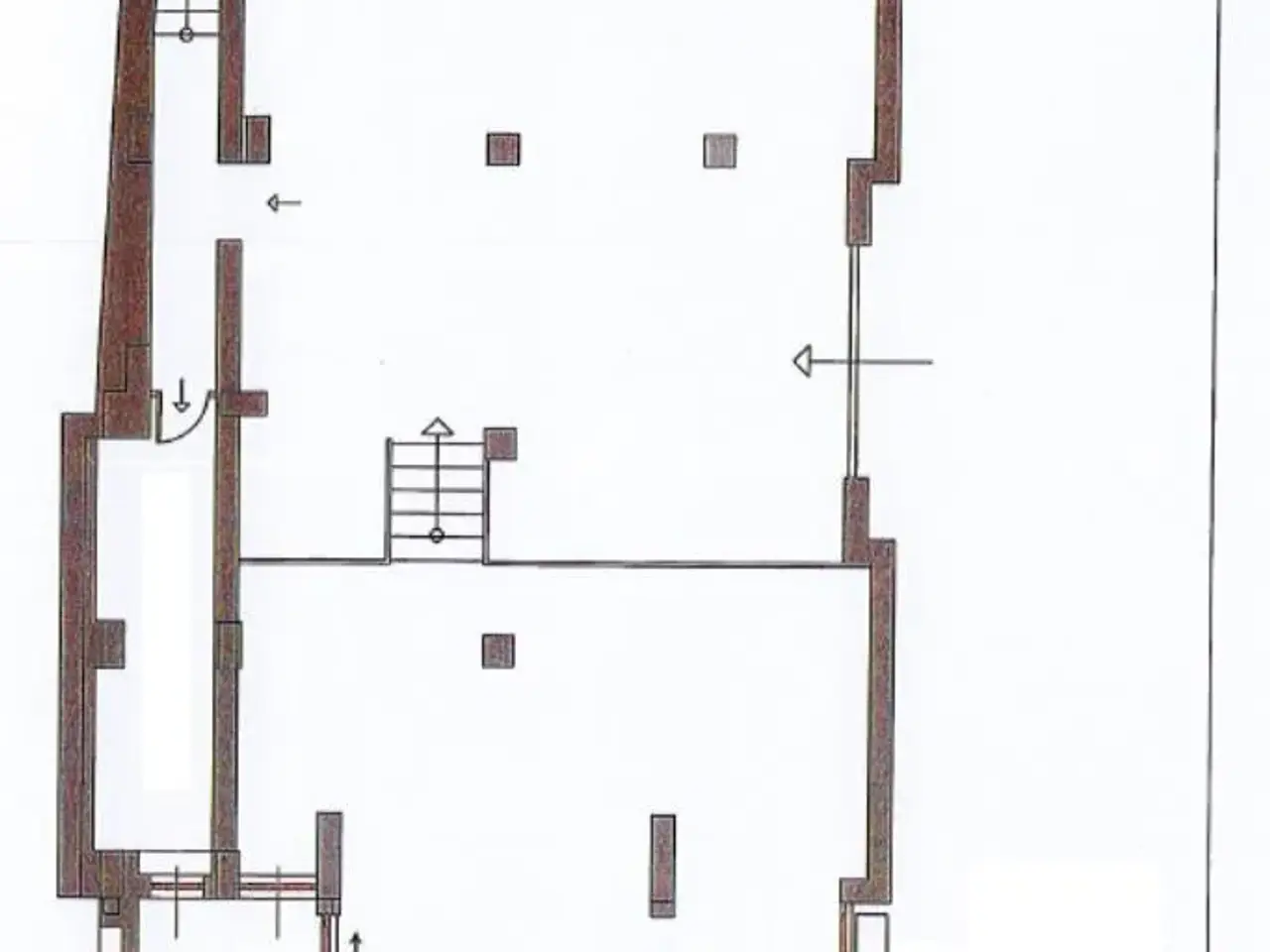 Negozio in Via S. Rocco 8, Cremeno, {3} - Planimetria 1