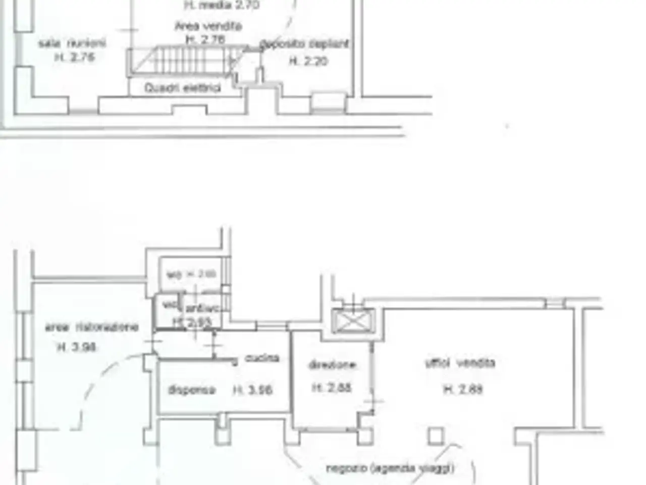 Negozio in Via Antonio Gramsci 10, Biella, {3} - Planimetria 1