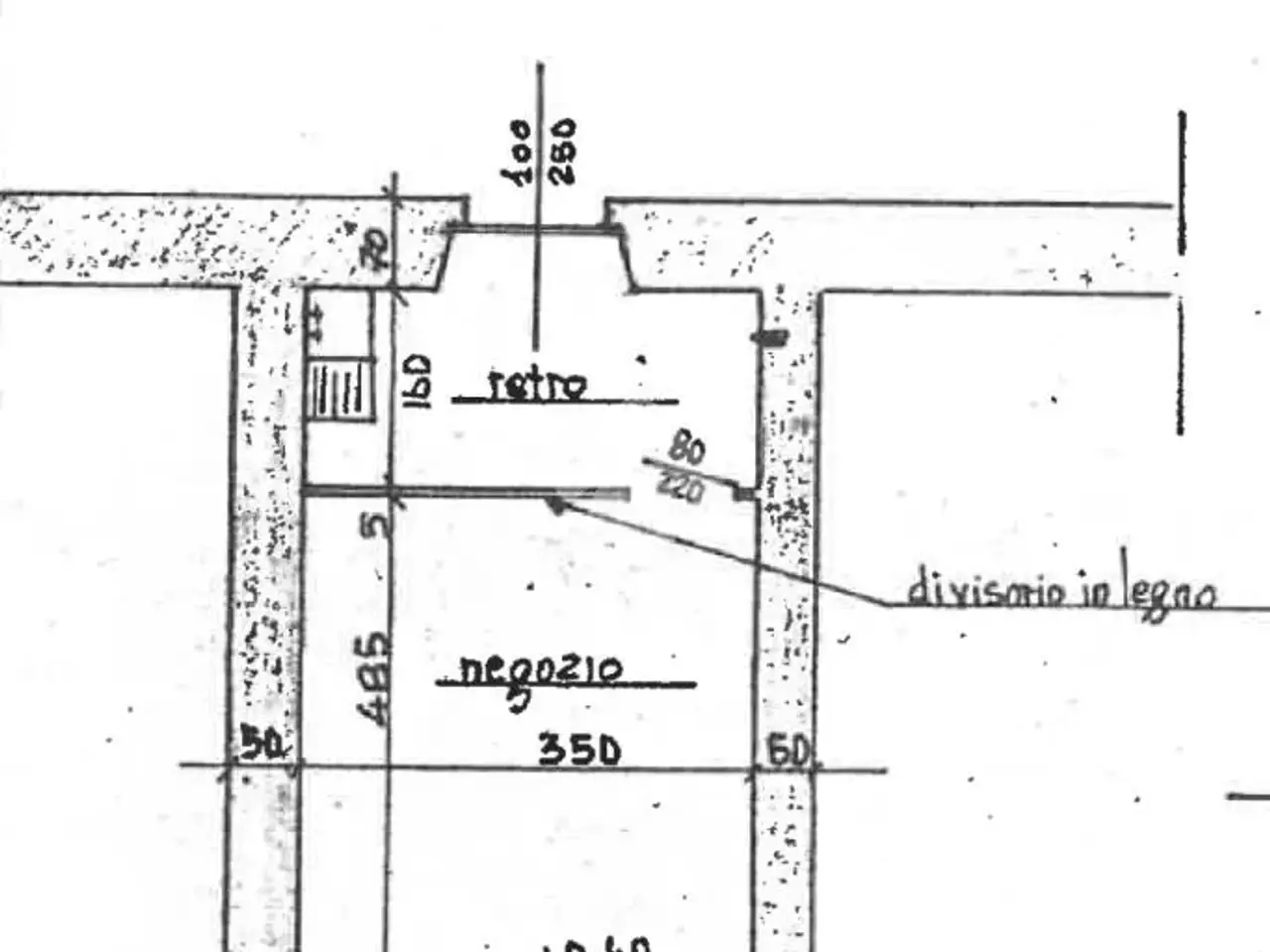 Negozio in Via Rolle Pietro 2, Venaria Reale, {3} - Planimetria 1