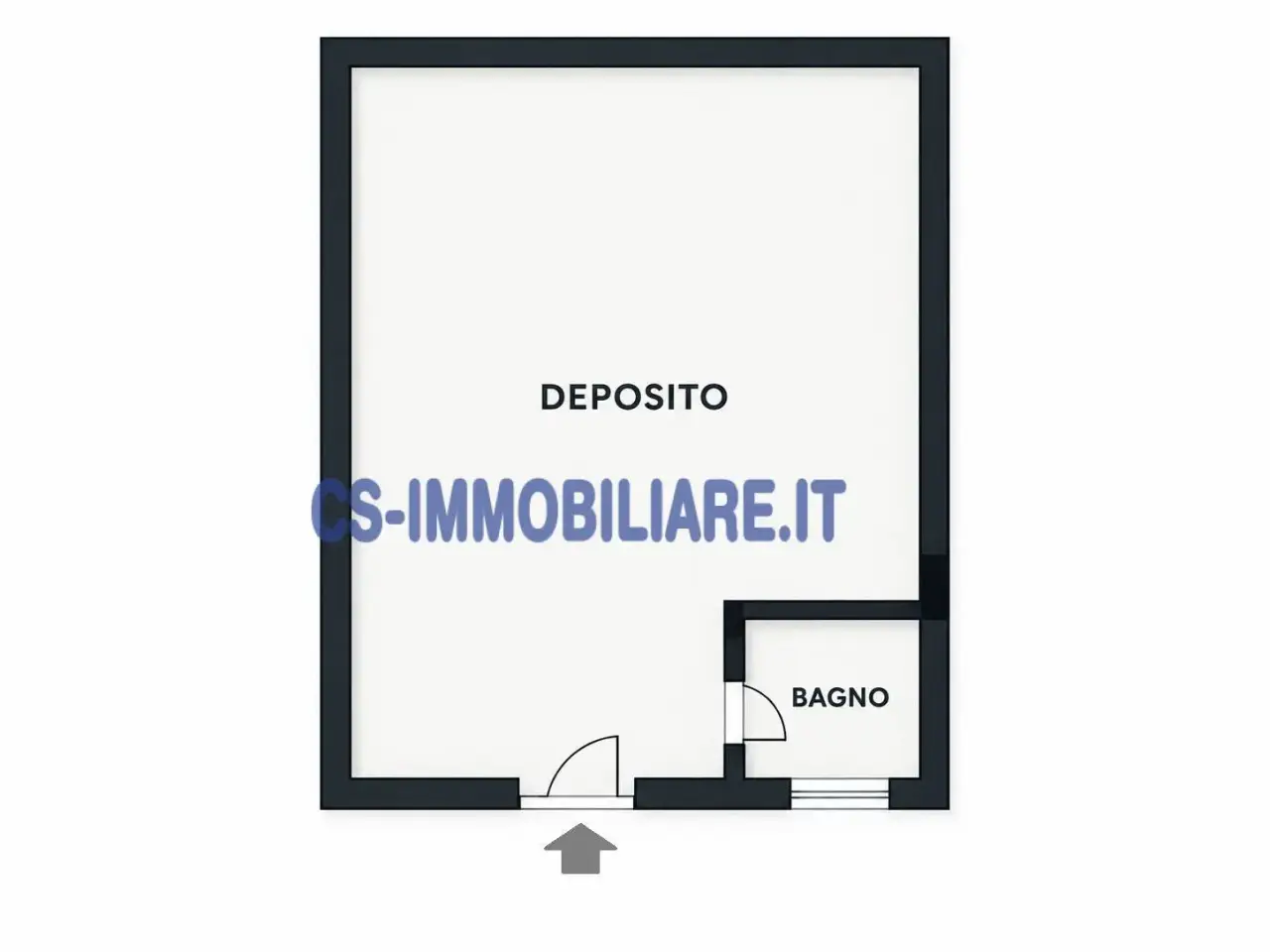 Magazzino in Vico Busciolano 16, Potenza, {3} - Planimetria 1