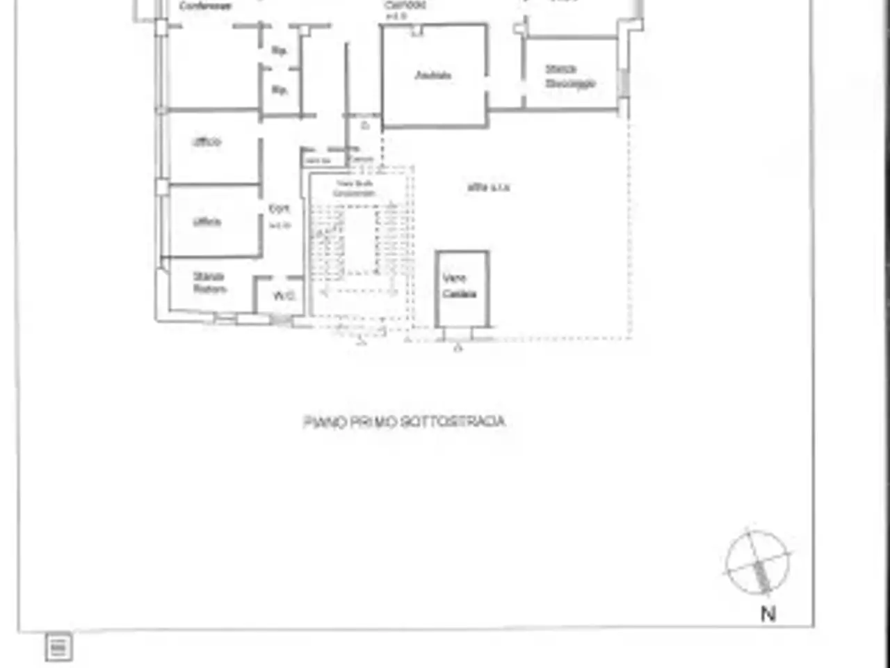 Ufficio in Via Manfredo Fanti, Perugia, {3} - Planimetria 1