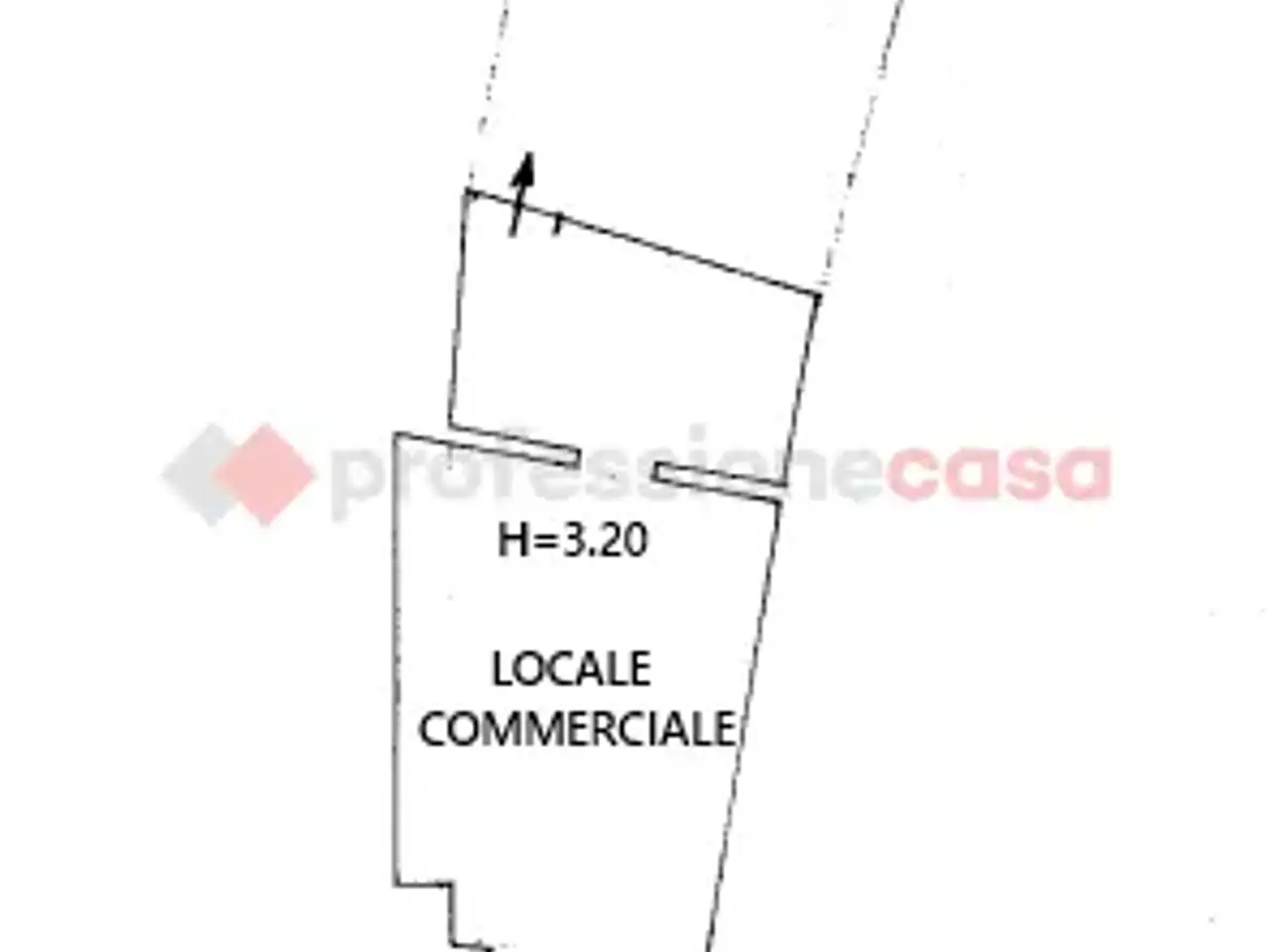 Negozio in Via del Circo 13, Perugia, {3} - Planimetria 1