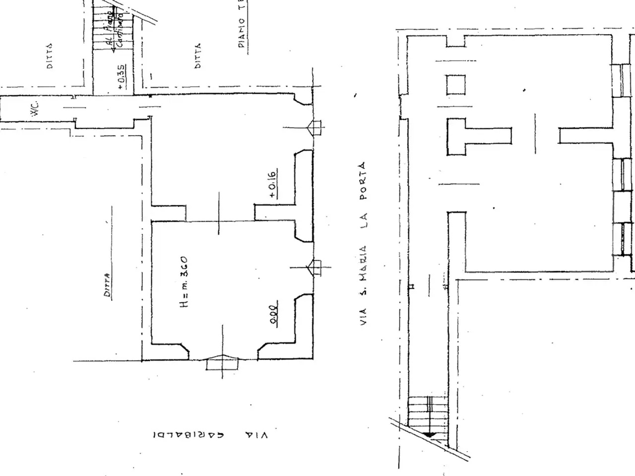 Negozio in Via Garibaldi 235, Messina, {3} - Planimetria 1