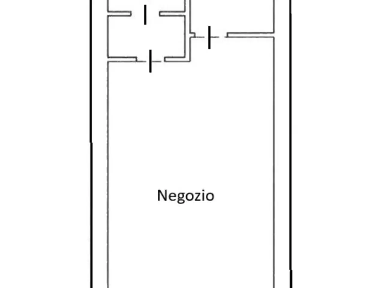 Negozio in Corso Corso Libertà 31, Carate Brianza, {3} - Planimetria 1