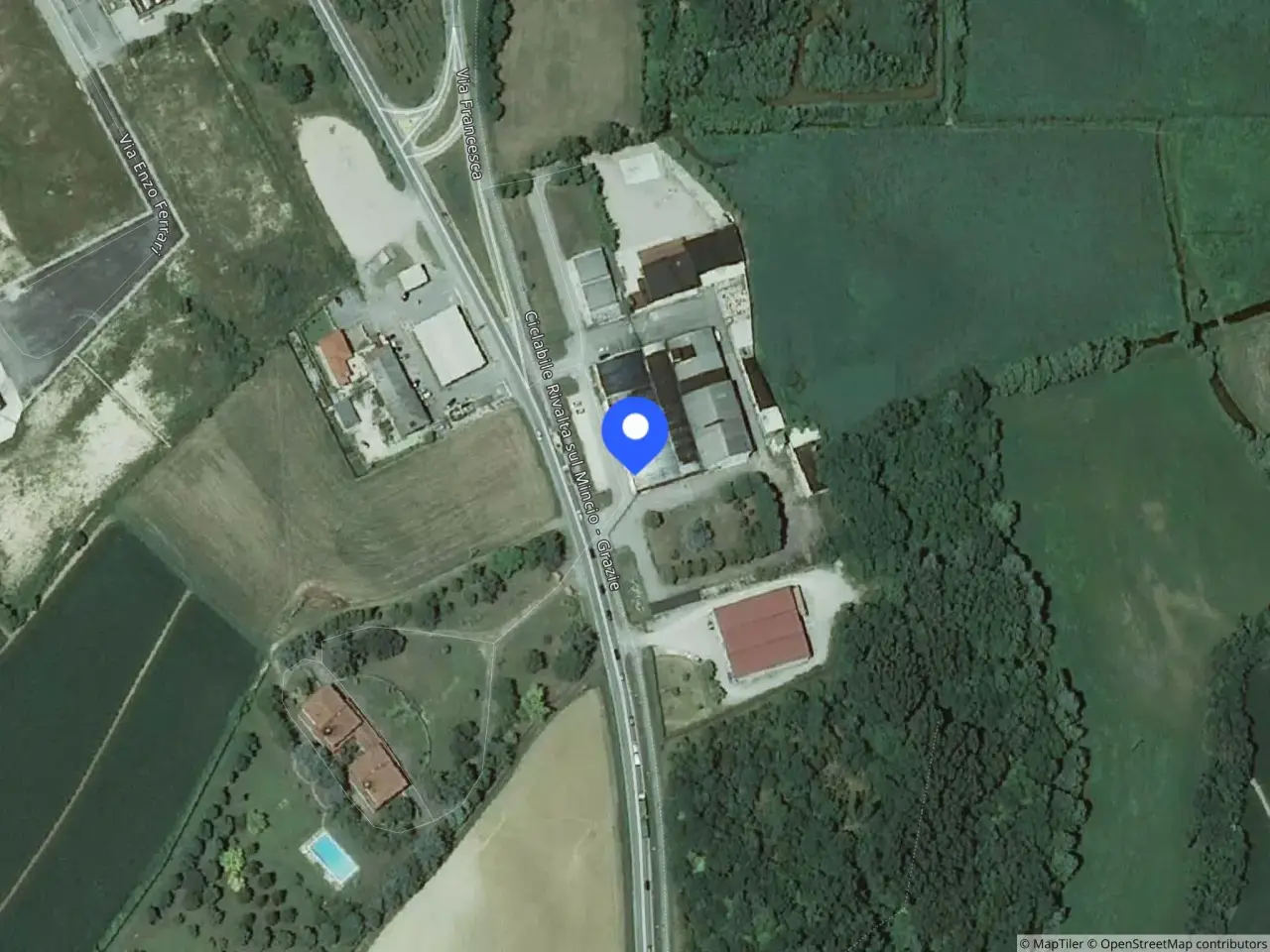 Magazzino in Strada Francesca Est, 133, 46040 Rodigo Mn, Italia 133, Rodigo, {3} - Foto 1