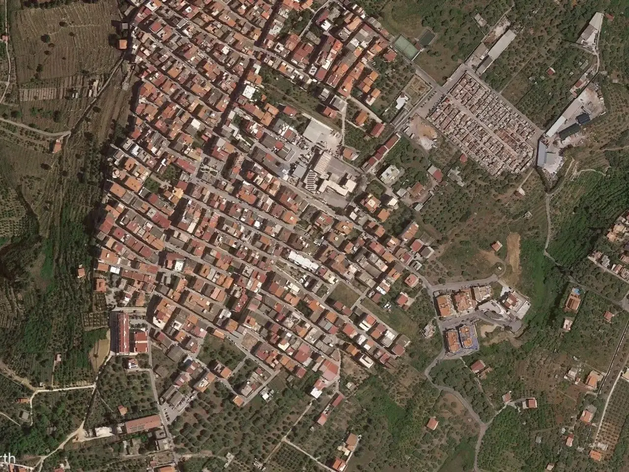 Quadrilocale in vendita, Via Caduti di Nassiriya 24a, Altavilla Milicia - Planimetria 1