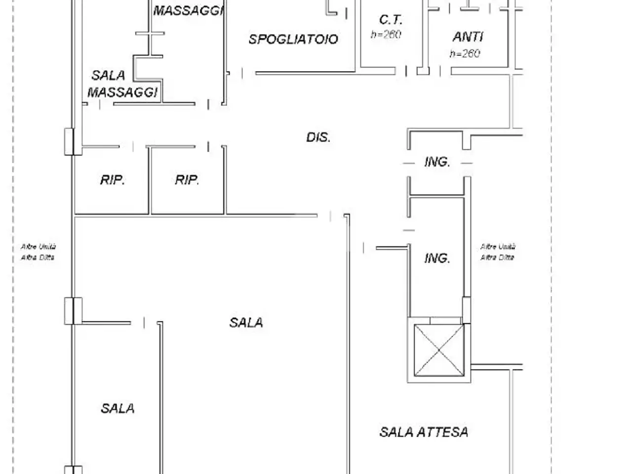 Ufficio in Via dell'Industria 119, Pianiga, {3} - Planimetria 1