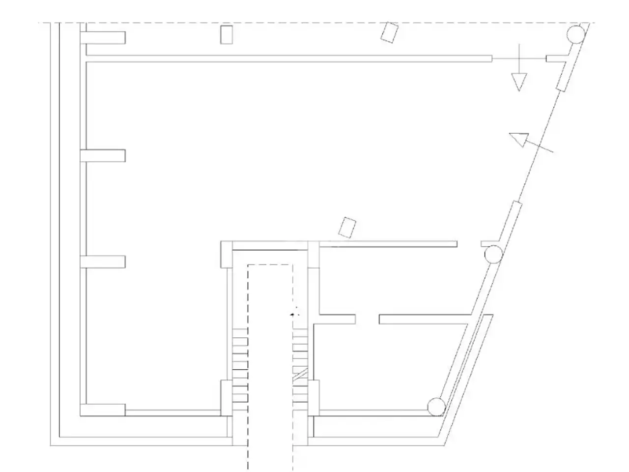Negozio in Via Anagnina 509, Roma, {3} - Planimetria 1
