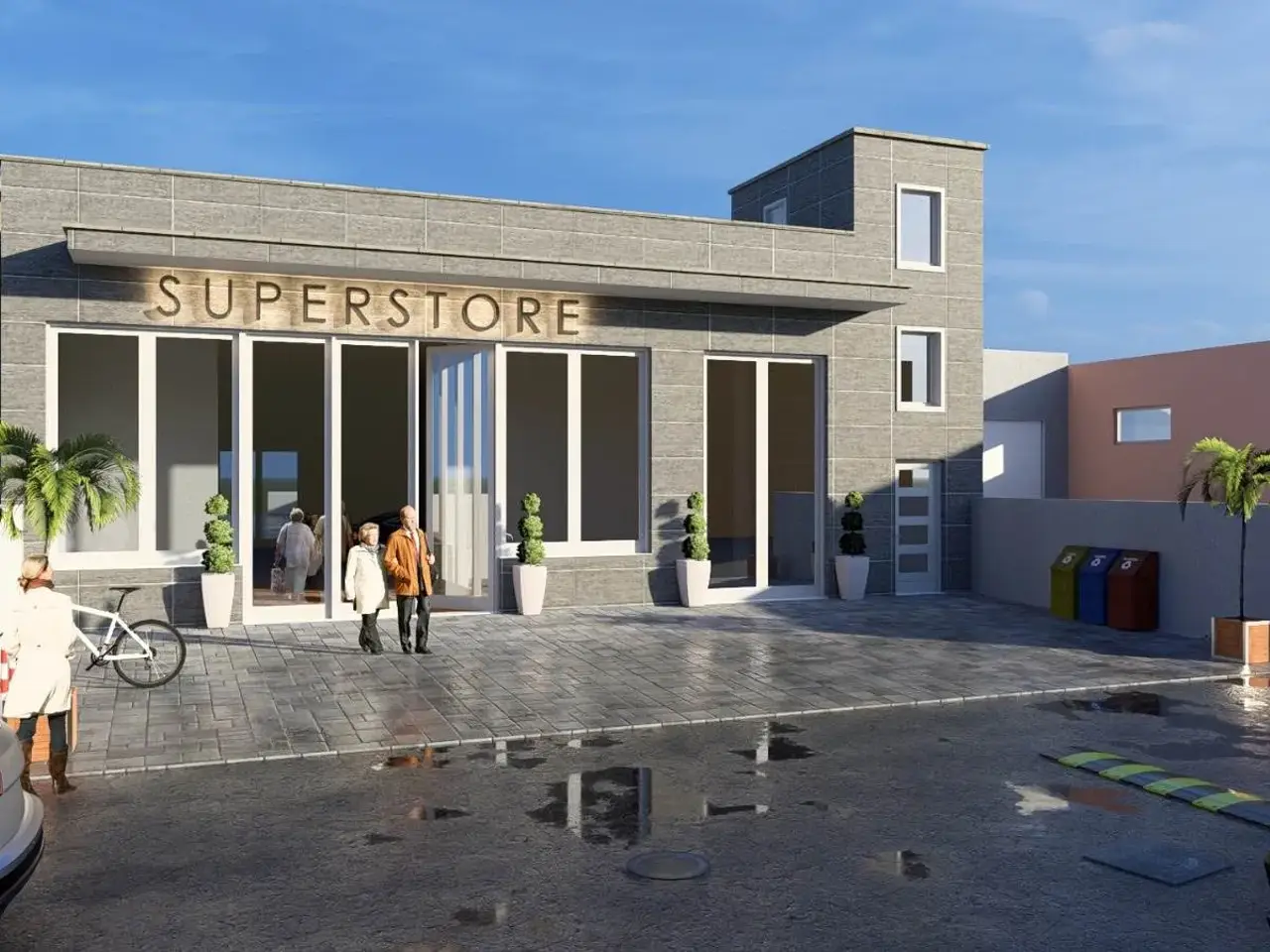 Esercizio commerciale in Via Lecce 4 Surbo, Surbo, {3} - Foto 1