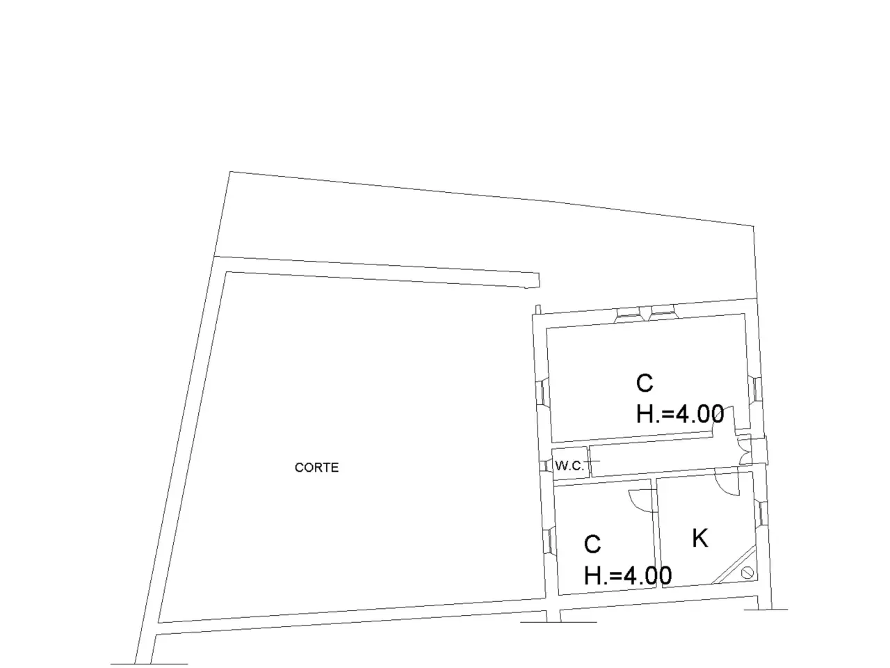 Locale commerciale in , Narcao, {3} - Planimetria 1