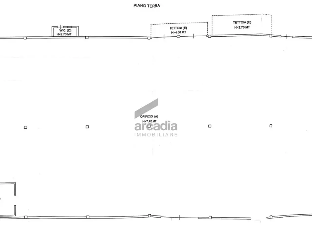 Capannone in Sp54 Km 1, Modugno, {3} - Planimetria 1