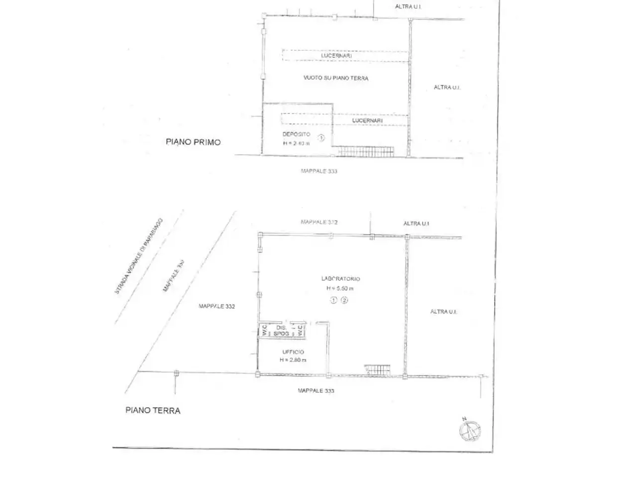 Capannone in Via Vicinale di Parabiago 21, Nerviano, {3} - Planimetria 1