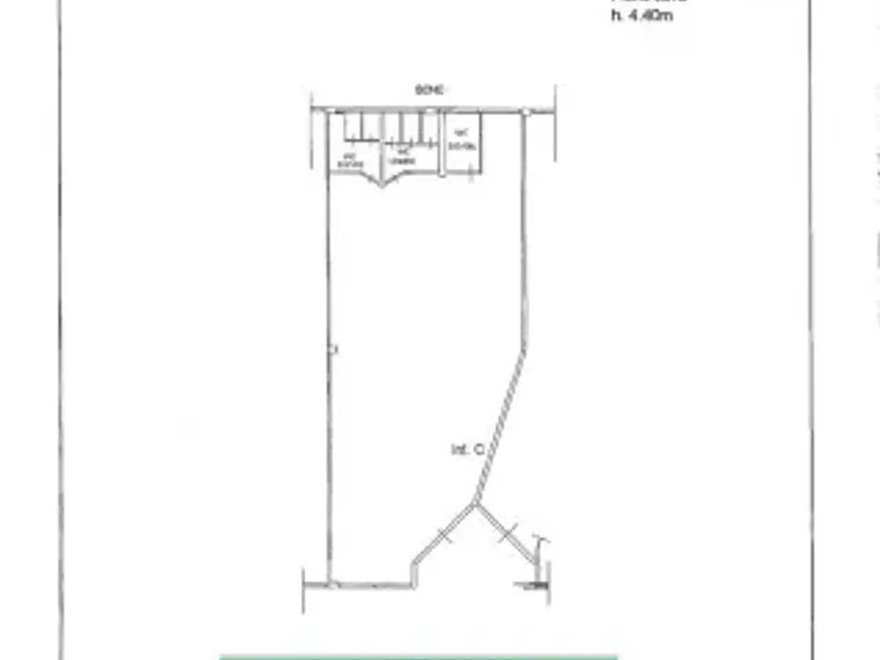 Capannone in , Roma, {3} - Planimetria 1