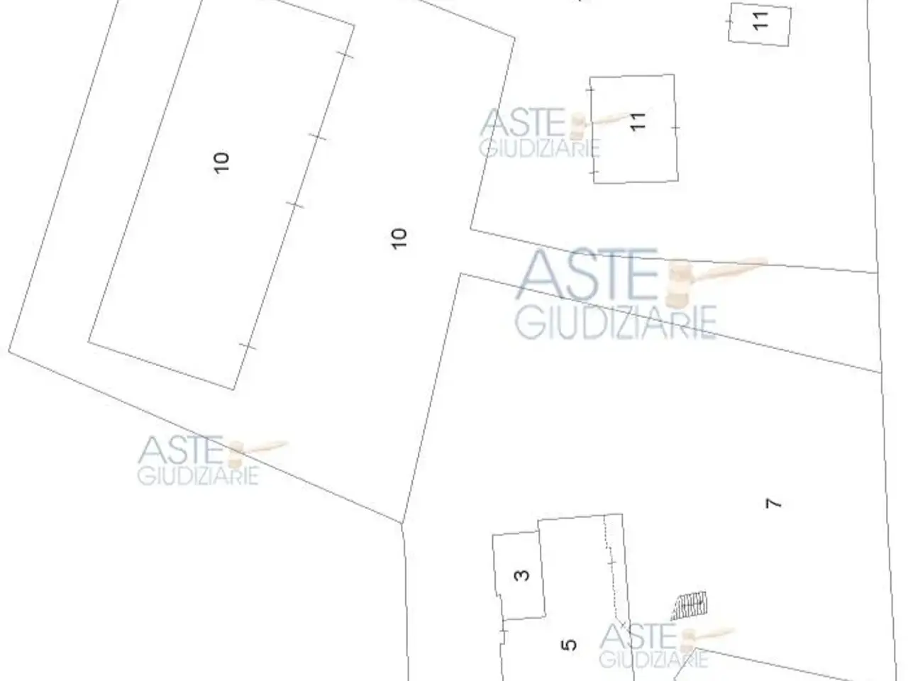 Fabbricato misto in Contrada Gioncare, Poggio San Marcello An, Italia, Poggio San Marcello, {3} - Planimetria 1