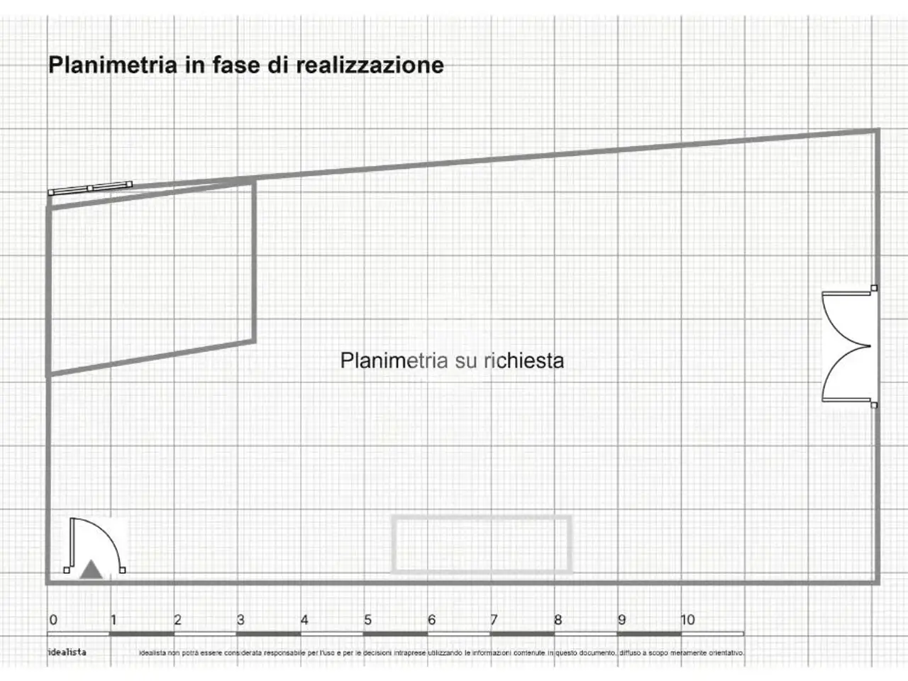 Ufficio in Via Vittorio Emanuele II 31, Brescia, {3} - Planimetria 1