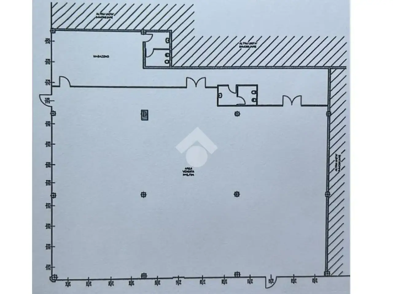 Negozio in Via Liguria 1, Mozzo, {3} - Planimetria 1