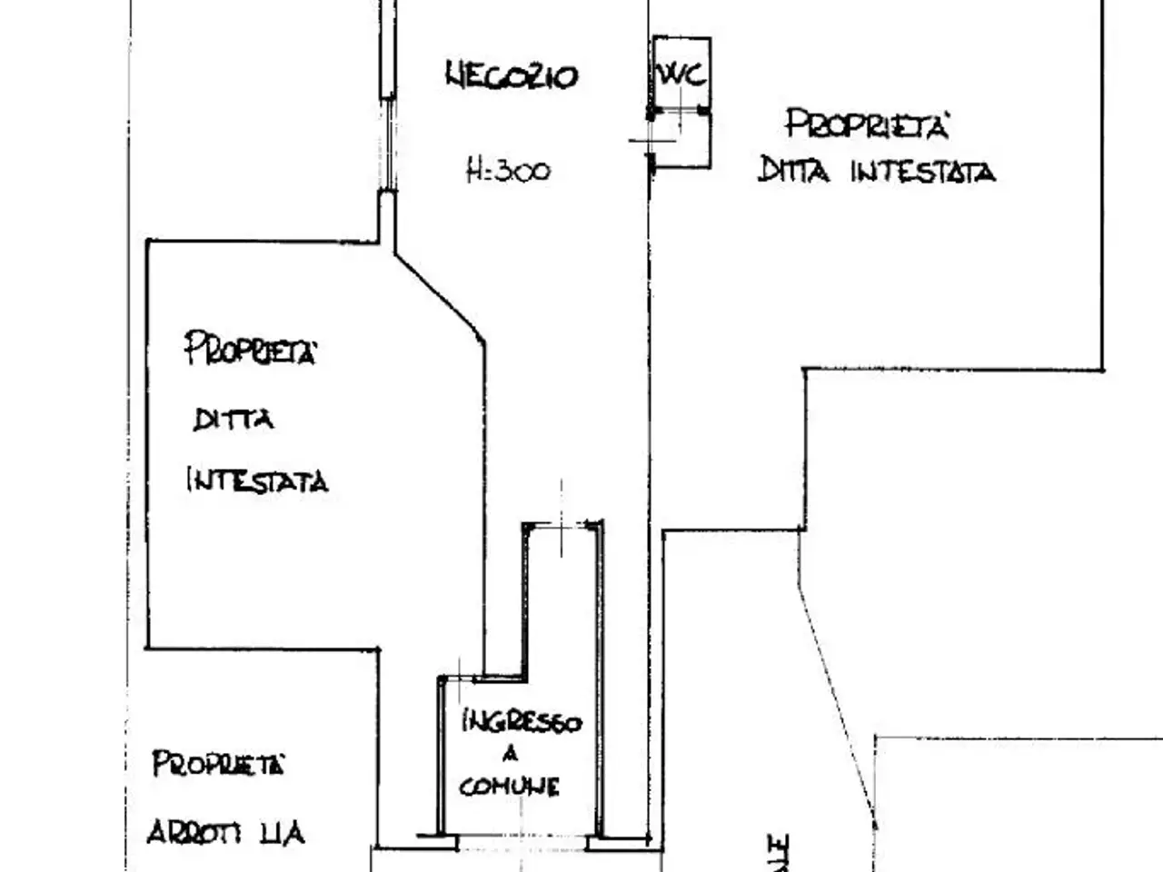 Negozio in Via Provinciale Lucchese 439, Serravalle Pistoiese, {3} - Planimetria 1