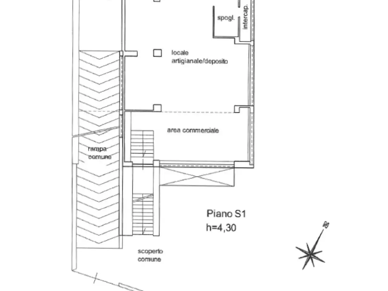 Magazzino in Viale Giovanni Paolo II 71, Lecce, {3} - Planimetria 1