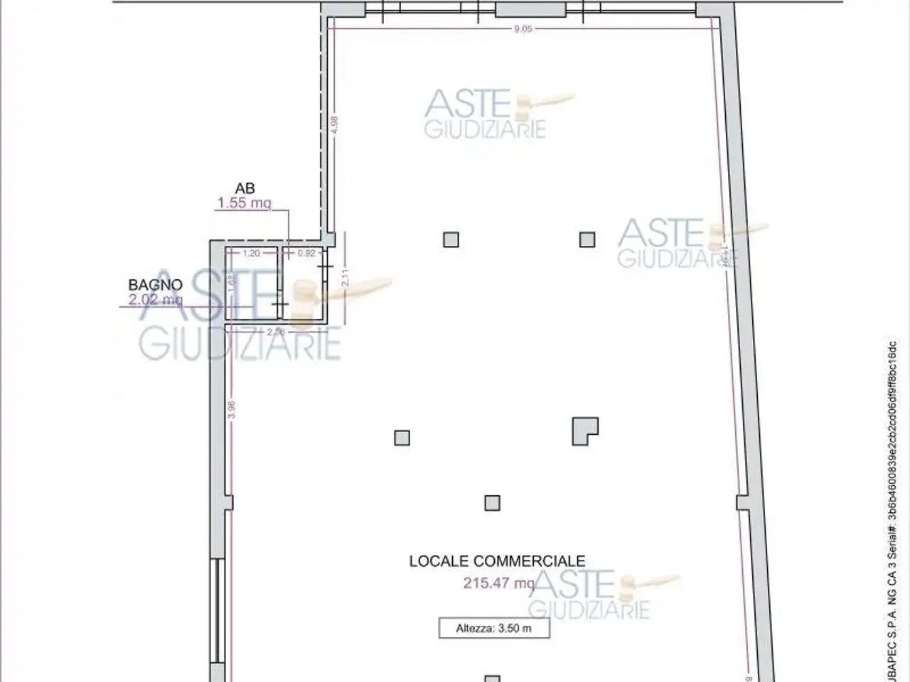 Negozio in Via U. Foscolo, 27, 09045 Quartu Sant'Elena Ca, Italia 27, Quartu Sant'Elena, {3} - Planimetria 1